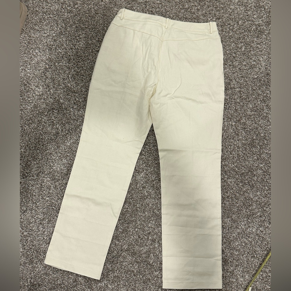 Cider Cream “Block” Pattern Denim - Picture 6 of 6